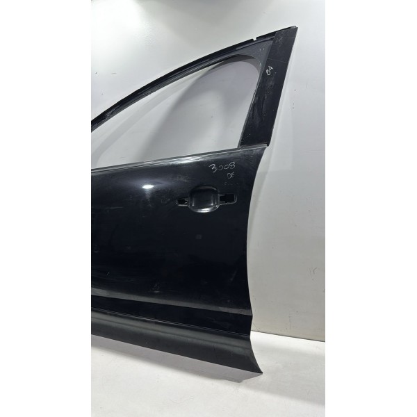 Porta Dianteira Esquerda Peugeot 3008 2010 A 2015 Esquerdo Preta