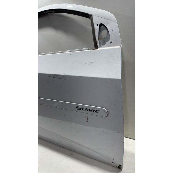 Porta Dianteira Direita Gm Sonic 2012 2013 2014 2015 Branca