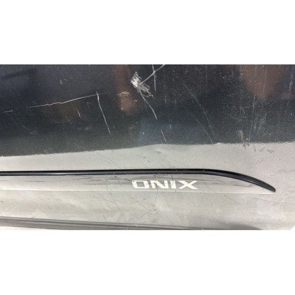 Porta Dianteira Direita Chevrolet Onix Ou Prisma 2013 A 2019 Preta
