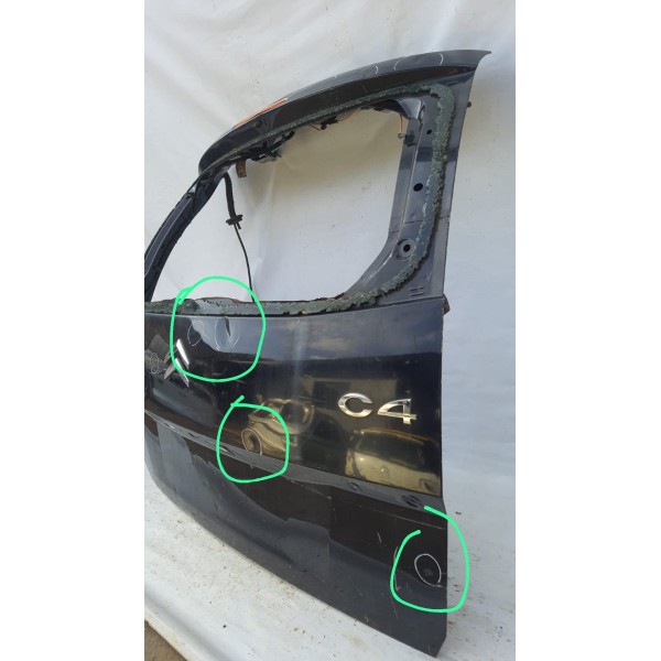 Tampa Traseira Citroen Grand C4 Picasso 2008 2009 A 2014