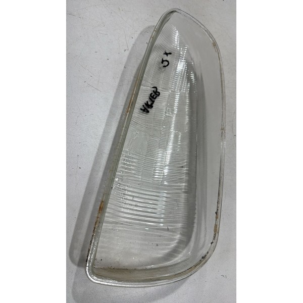 Lente Vidro Farol Esquerdo Ford Fiesta Courier 1996-1999