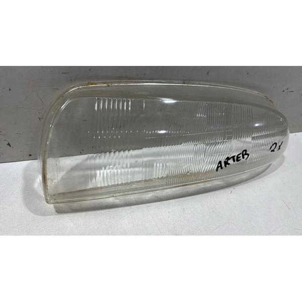 Lente Vidro Farol Esquerdo Ford Fiesta Courier 1996-1999