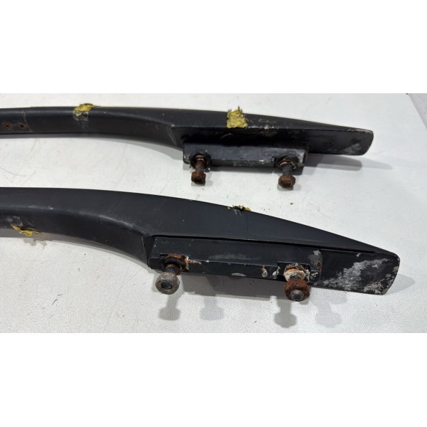 Par De Rack De Teto Preto Original Corsa Wagon 1997 A 2002