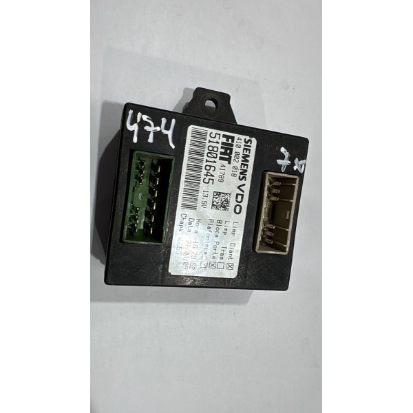 Modulo Conforto Limpador Parabrisa Fiat Siena Palio 51801645