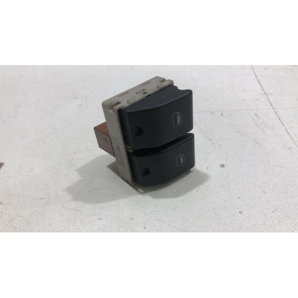 Botão Duplo Vidro Elétrico Gol G5 G6 G7 Fox Base Marrom