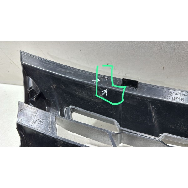 Grade Frontal Para Choque Dianteiro Renault Kwid 2017 2021