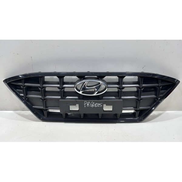 Grade Dianteira Hyundai Hb20 2020/2022 Original Black Piano
