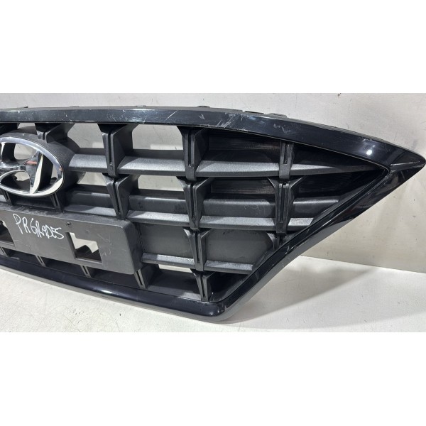 Grade Dianteira Hyundai Hb20 2020/2022 Original Black Piano