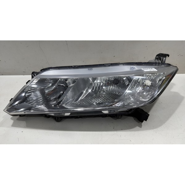 Farol Honda City Cromado 2015 A 2018 Lado Esquerdo Detalhe