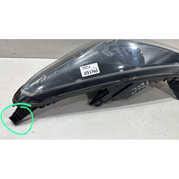 Farol Ford Ka Masc Negra Esquerd 2015 2016 2017 2018 Detalhe