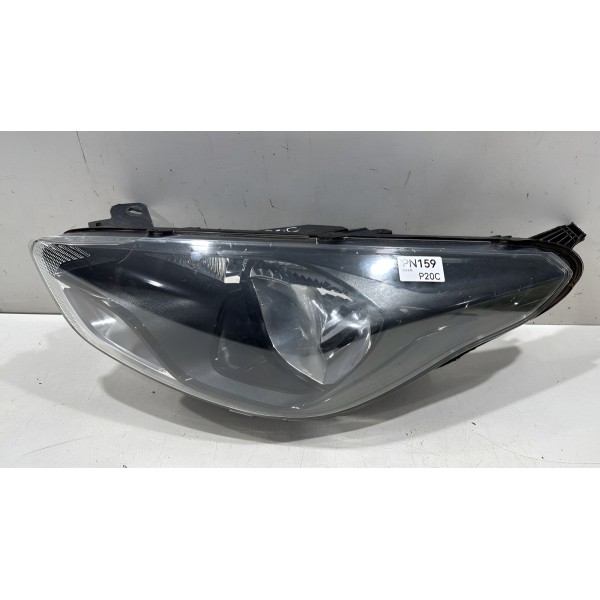 Farol Ford Ka Masc Negra Esquerd 2015 2016 2017 2018 Detalhe
