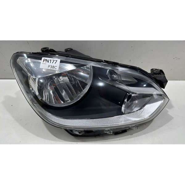 Farol Volkswagen Up 2018 2019 2020 2021 Direito Friso Cinza
