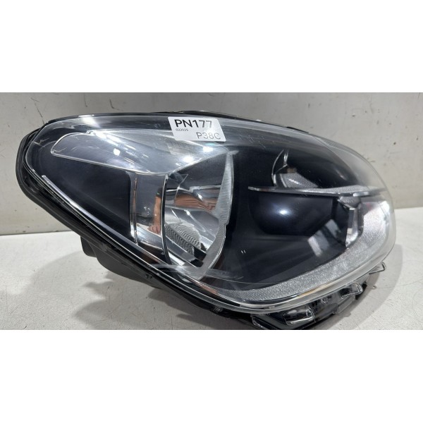Farol Volkswagen Up 2018 2019 2020 2021 Direito Friso Cinza