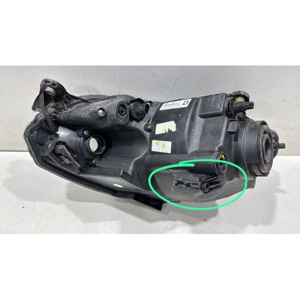 Farol Volkswagen Up 2018 2019 2020 2021 Direito Friso Cinza