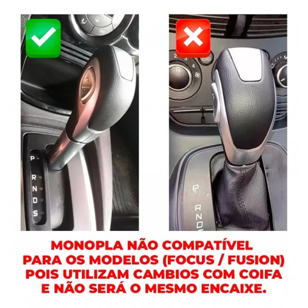 Manopla Câmbio Automático Powershift Ecosport Ka New Fiesta