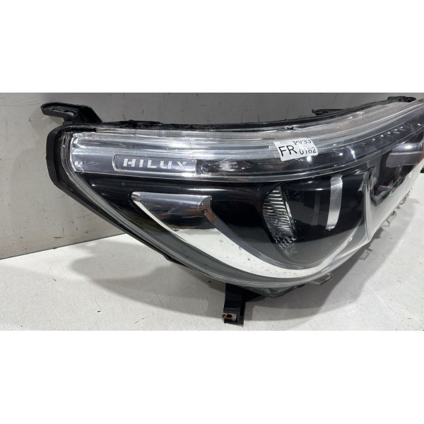 Farol Hilux Srv Led Xenon Direito 2016 2017 2018 2019 . Farol Hilux Srv Led Xenon Direito 2016 2017 2018 2019 .