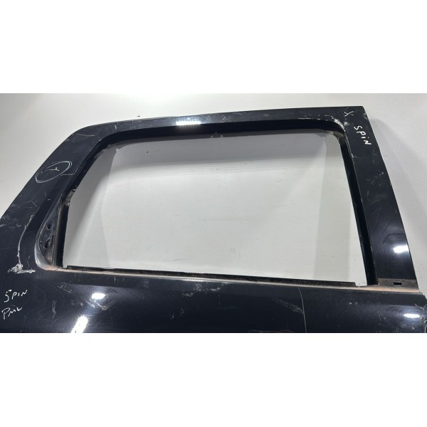 Porta Traseira Direita Spin 2013 2023 Preta Porta Traseira Direita Spin 2013 2023 Preta