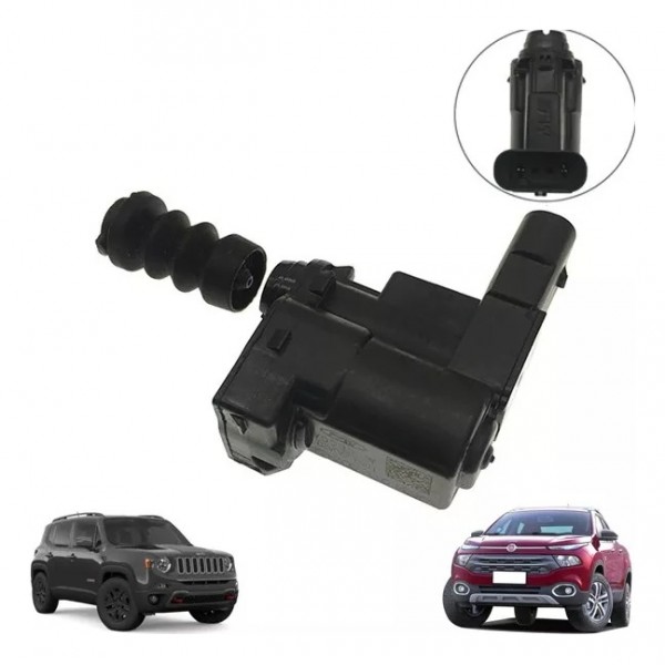 Motor E Pino Atuador Trava Portinhola Tanque Toro Renegade