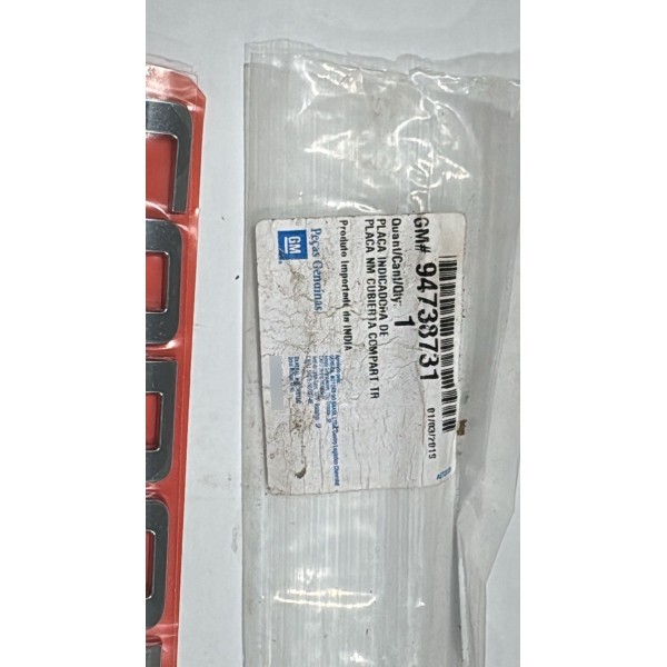 Emblema Tampa Traseira Gm Cobalt 94738731