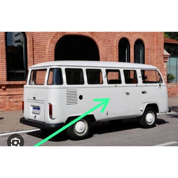 Porta Lateral Kombi 1976 A 1997 Traseira Direita Parte Tras