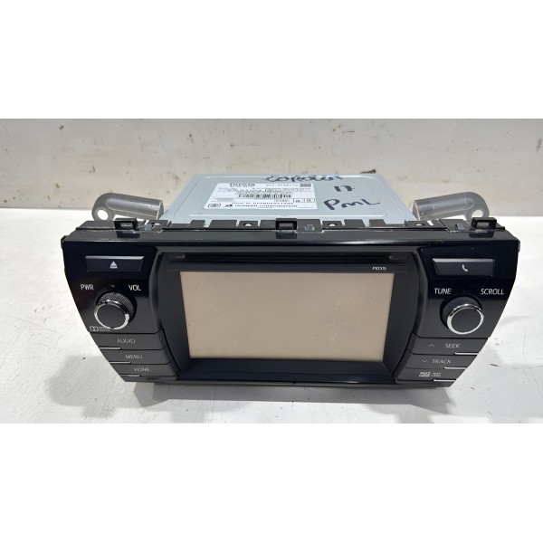 Central Multimídia Original Toyota Corolla 2015-2017
