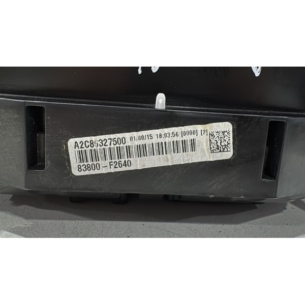 Painel De Instrumentos Toyota Corolla 2015-2017 83800-f2640