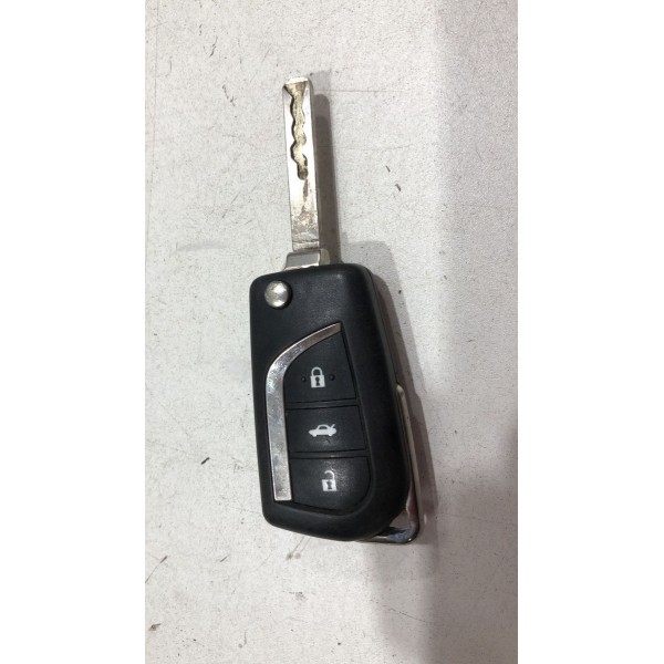 Chave Ignição Toyota Corolla Xei 2015 Á 2019 Com Placa Orig.