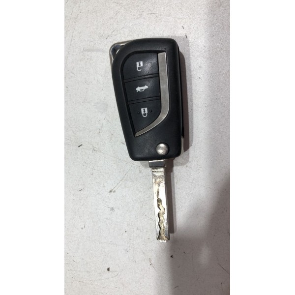 Chave Ignição Toyota Corolla Xei 2015 Á 2019 Com Placa Orig.
