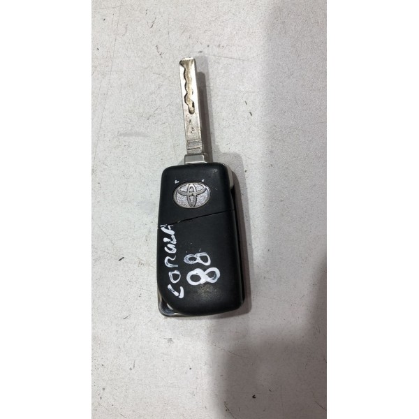 Chave Ignição Toyota Corolla Xei 2015 Á 2019 Com Placa Orig.