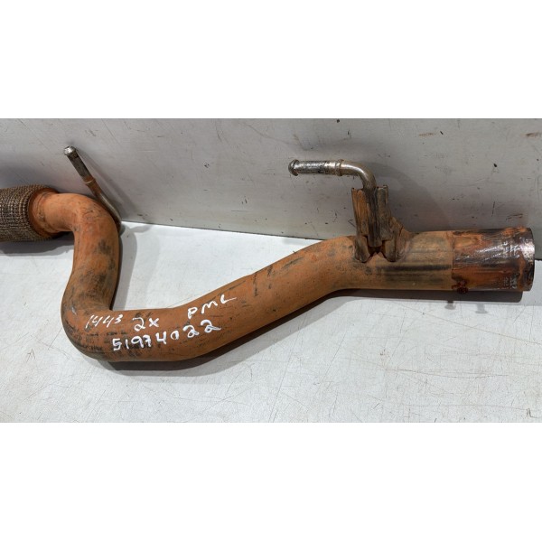 Tubo Cano Escape Flexível Jeep Compass Toro 51974022