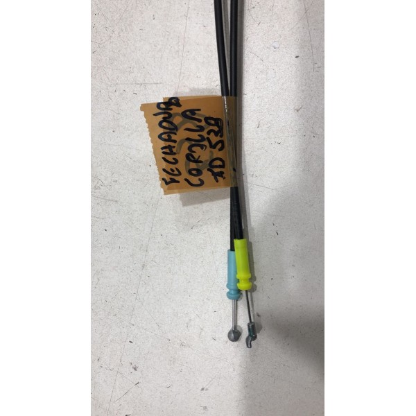 Par Cabo Fechadura Porta Traseira Direita Corolla 2015  2019