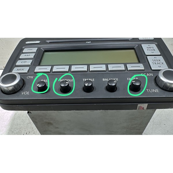 Radio Som Vw Jetta 2.5 2007 2008 2009 2010  Usado