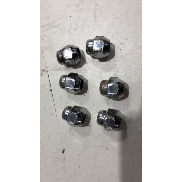 Kit 6 Porca Polca Parafuso Roda Nissan Frontier 2008 Á 2016