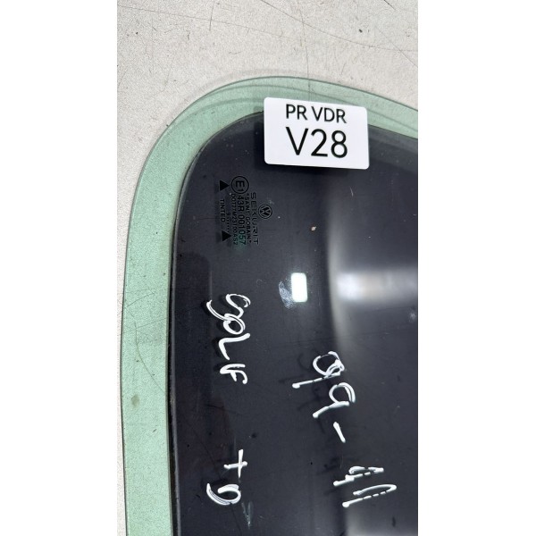Vidro Fixo Porta Traseira Direito Golf 1999 A 2005