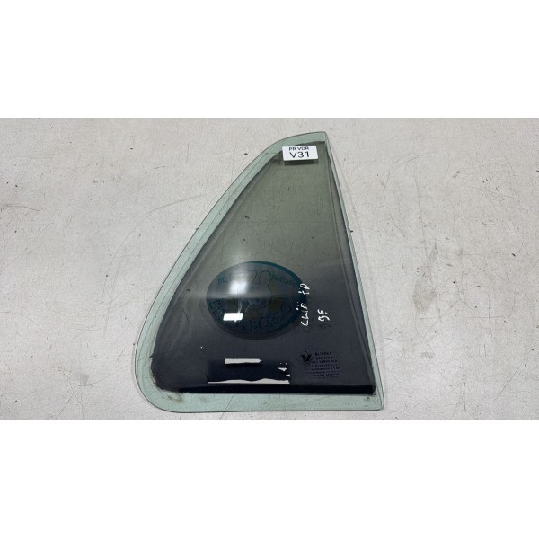 Vidro Fixo Porta Renault Clio 96 97 98 Arg Traseiro Direito