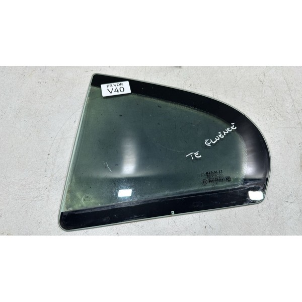Vidro Fixo Porta Traseira Esquerda Fluence 2011  A 2016