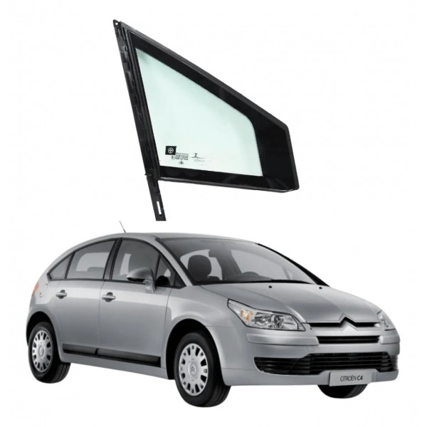 Vidro Janela Fixa Dianteira Direita Citroen C4 2005 À 2014