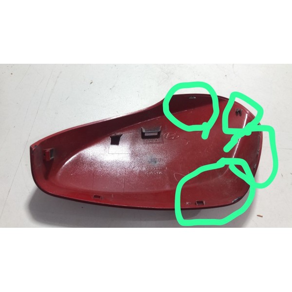 Capa Retrovisor Direito Hyundai Hb20 1.6 2014 Á 2019 Detalhe
