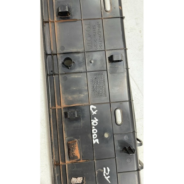 Suporte Placa Traseira Toyota Hilux 2005 Á 2015 Original