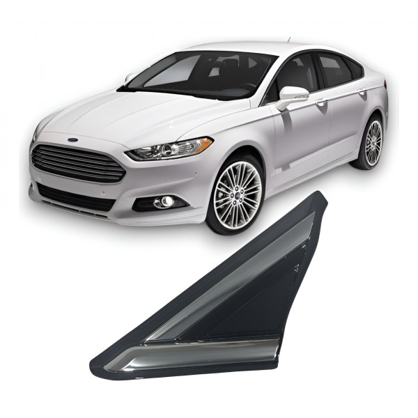 Moldura Acabamento Retrovisor Esquerdo Ford Fusion 2013 Á 18