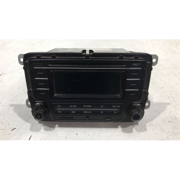 Rádio Volkswagen Fox 2015 16 17 2018 Original 5z0.035.160
