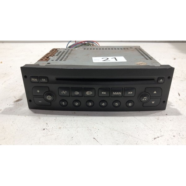 Rádio Tocador Cd Peugeot 206 207 208 2006 A 2008 Original