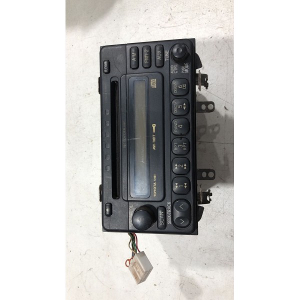 Radio Cd Player Toyota Corolla / Fielder 2003 Á 2008