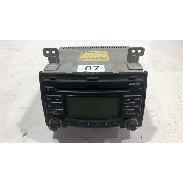 Rádio Cd Player Display Hyundai I30 2.0 Aut. 2009 A 2012