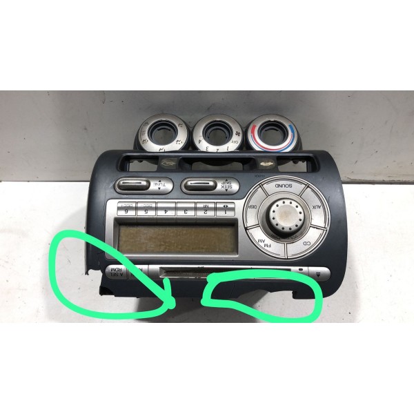 Rádio Original Honda Fit 2003 Á 2008 Original 39100saa
