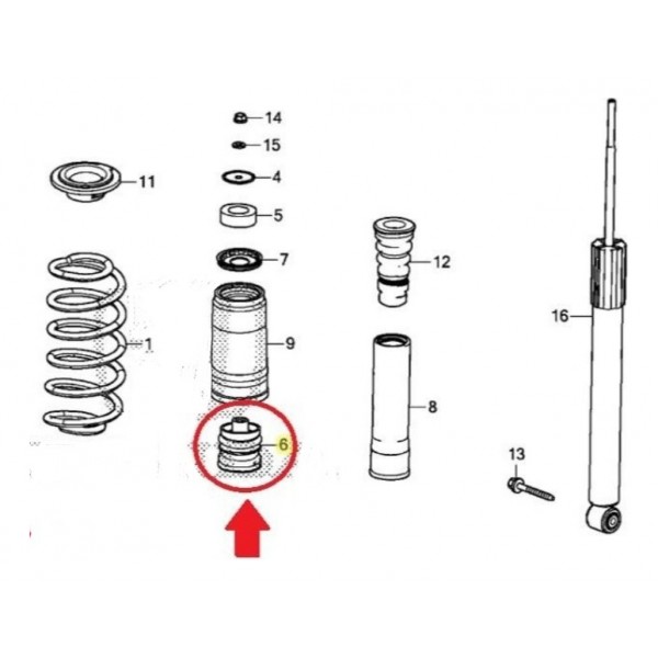 Par Coxim Batente Amortecedor Traseiro Hrv 2016 Á 2021 Par Coxim Batente Amortecedor Traseiro Hrv 2016 Á 2021