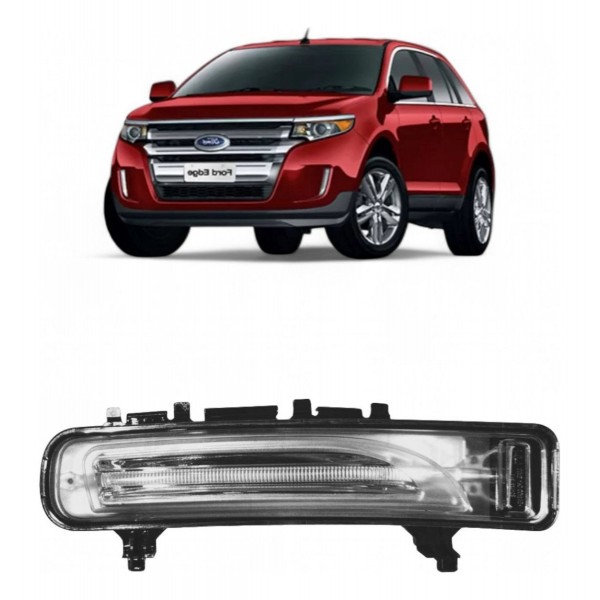 Luz Diurna Drl Esquerda Ford Edge 2011 12 13 2014 Bt4313b221