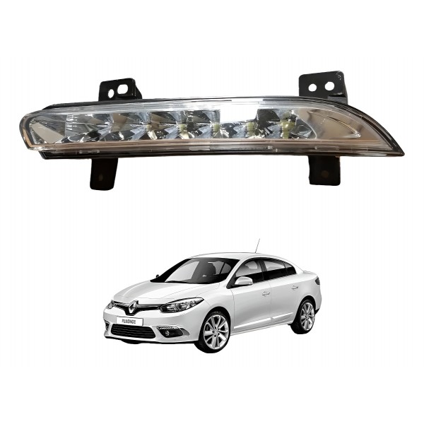 Milha Drl Esquerdo Led Renault Fluence 2015 2016 2017 2018