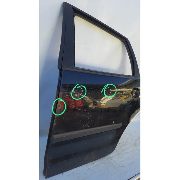Porta Traseira Esquerda Volkswagen Polo Hatch 03/13 Original