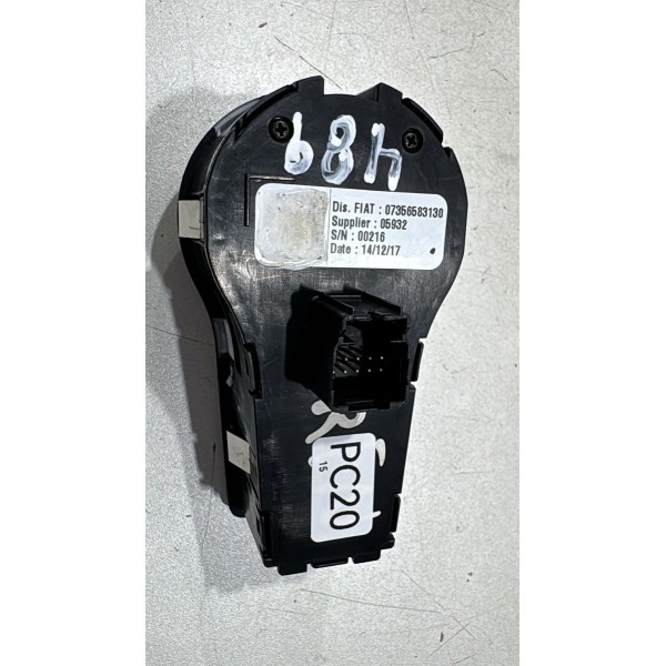 Botão Farol Luz Jeep Renegade 2020/2021 Original Botão Farol Luz Jeep Renegade 2020/2021 Original